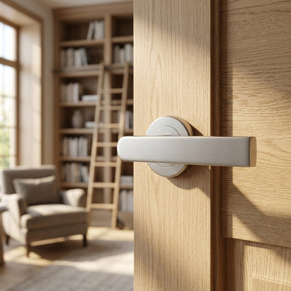 Edge Lever on Round Rose