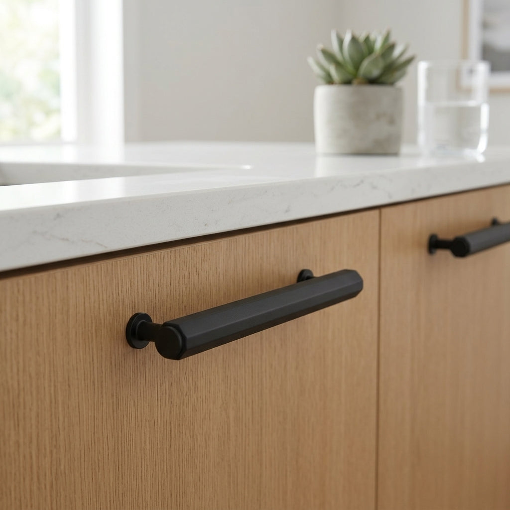 Vesper Hex T-Bar Cabinet Pull