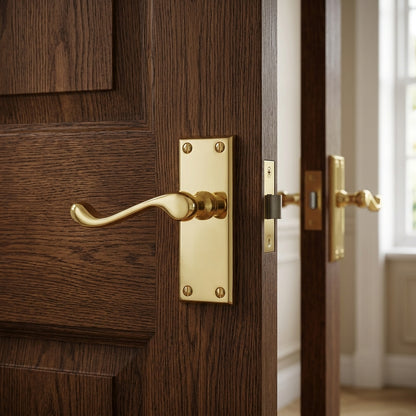 Contract Victorian Scroll Latch Pack