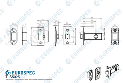 Heavy Duty Tubular Latch