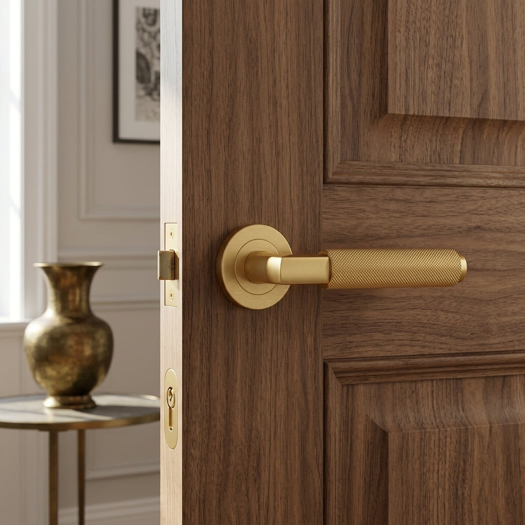 Terazzo Lever On Round Rose