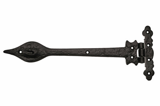 black antique light duty working pattern hinge