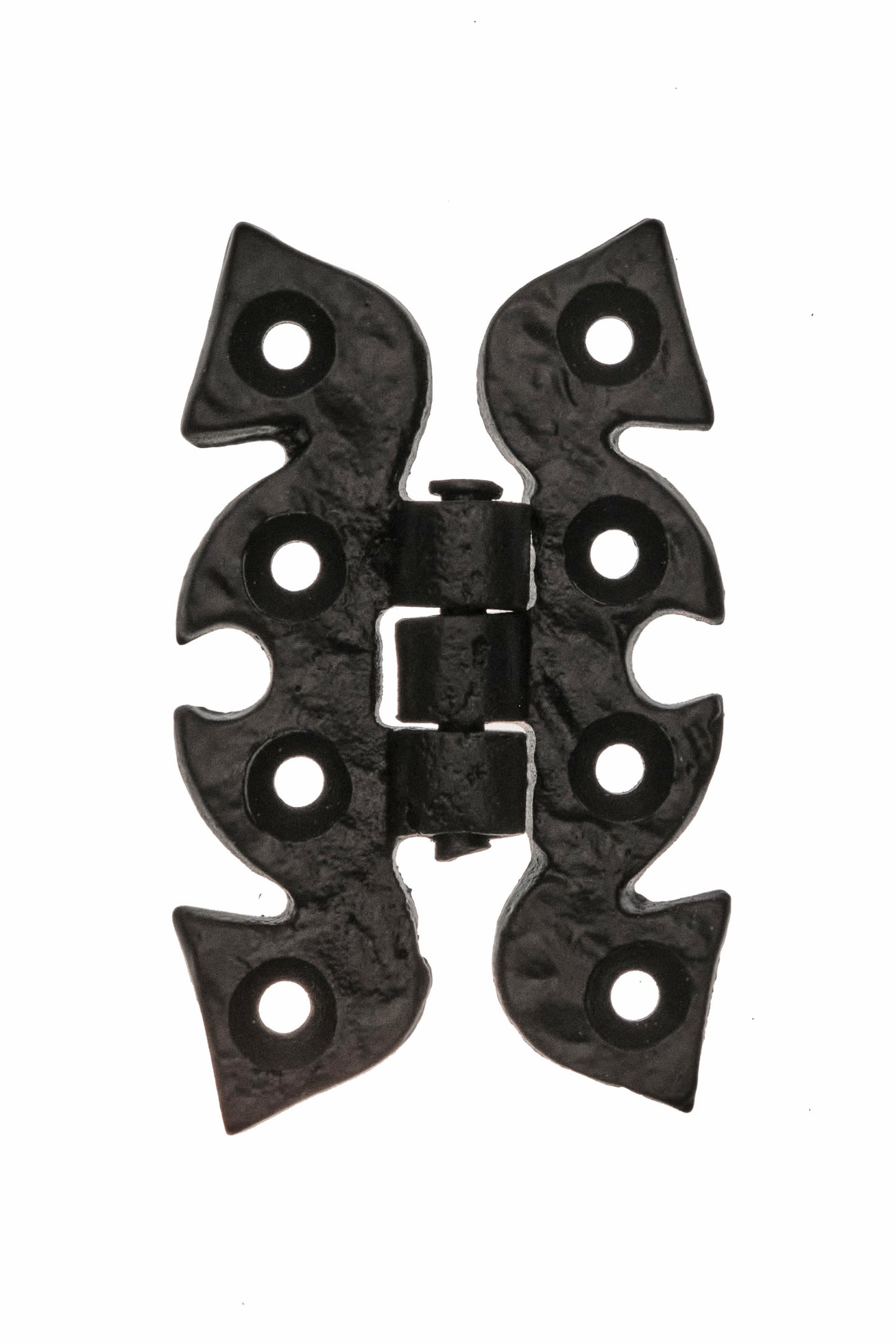 black antique butterfly pattern cabinet hinge