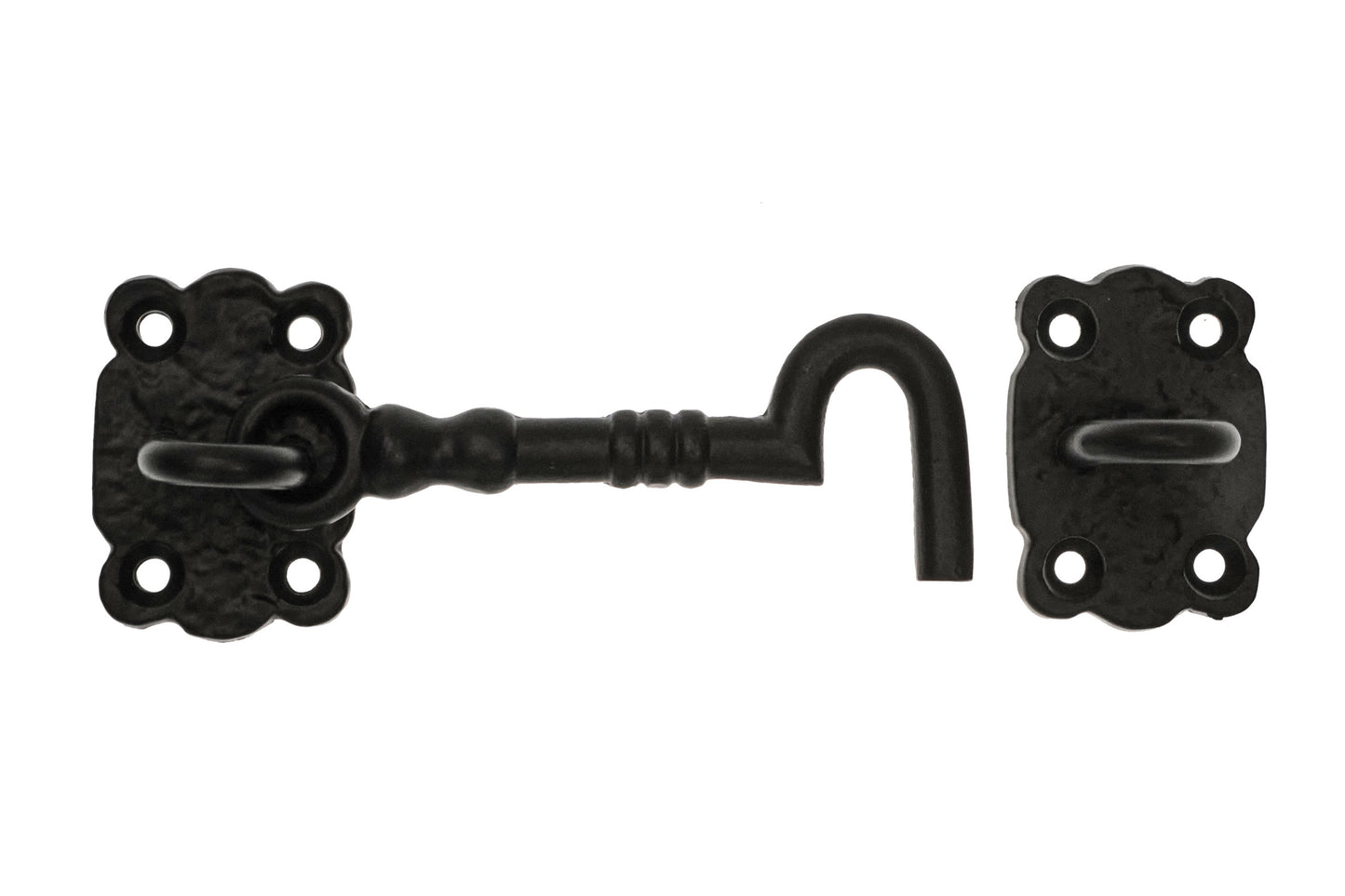 black pattern antique cabin hook