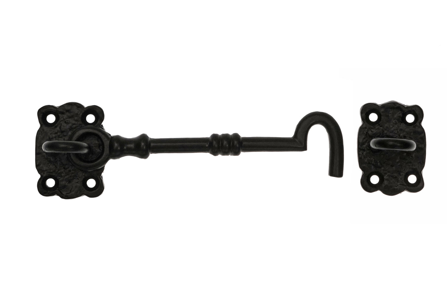 black pattern antique cabin hook