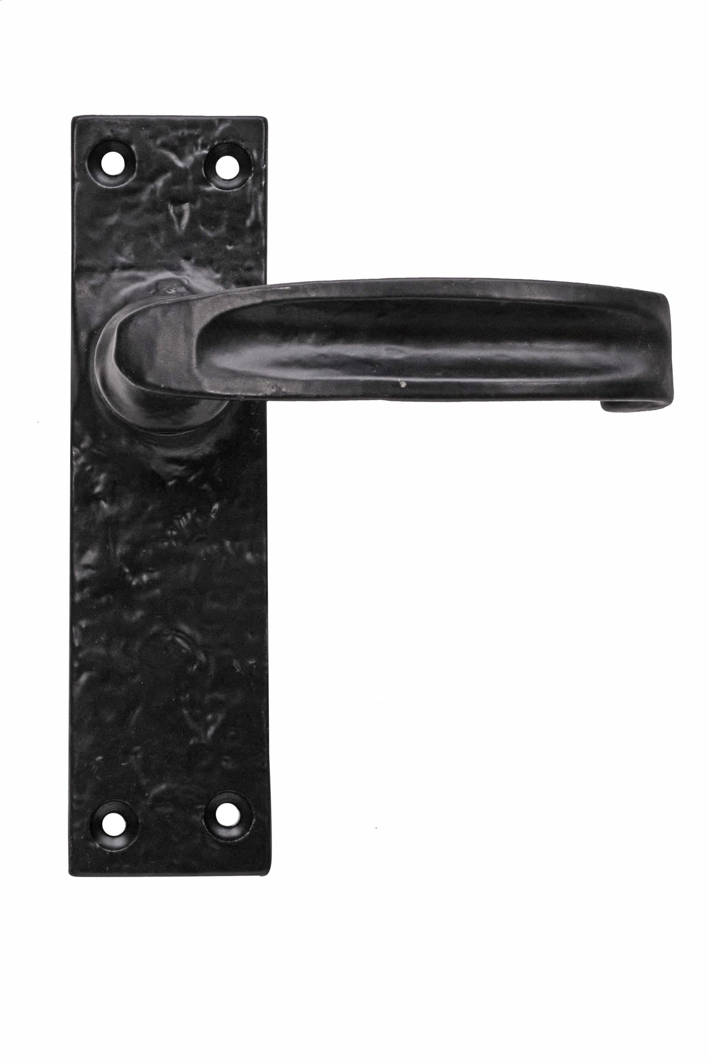 Black antique warwick lever lock/latch/bathroom set