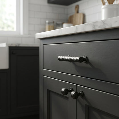 Leila Hammered T-Bar Knob