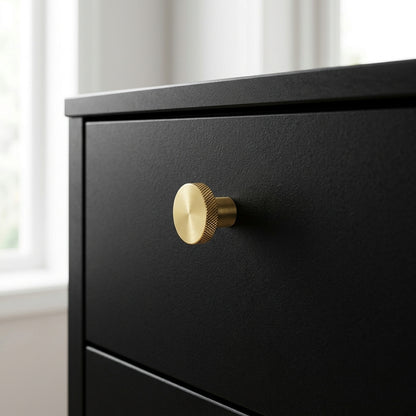 Hanover Knurled Circular Cupboard Knob