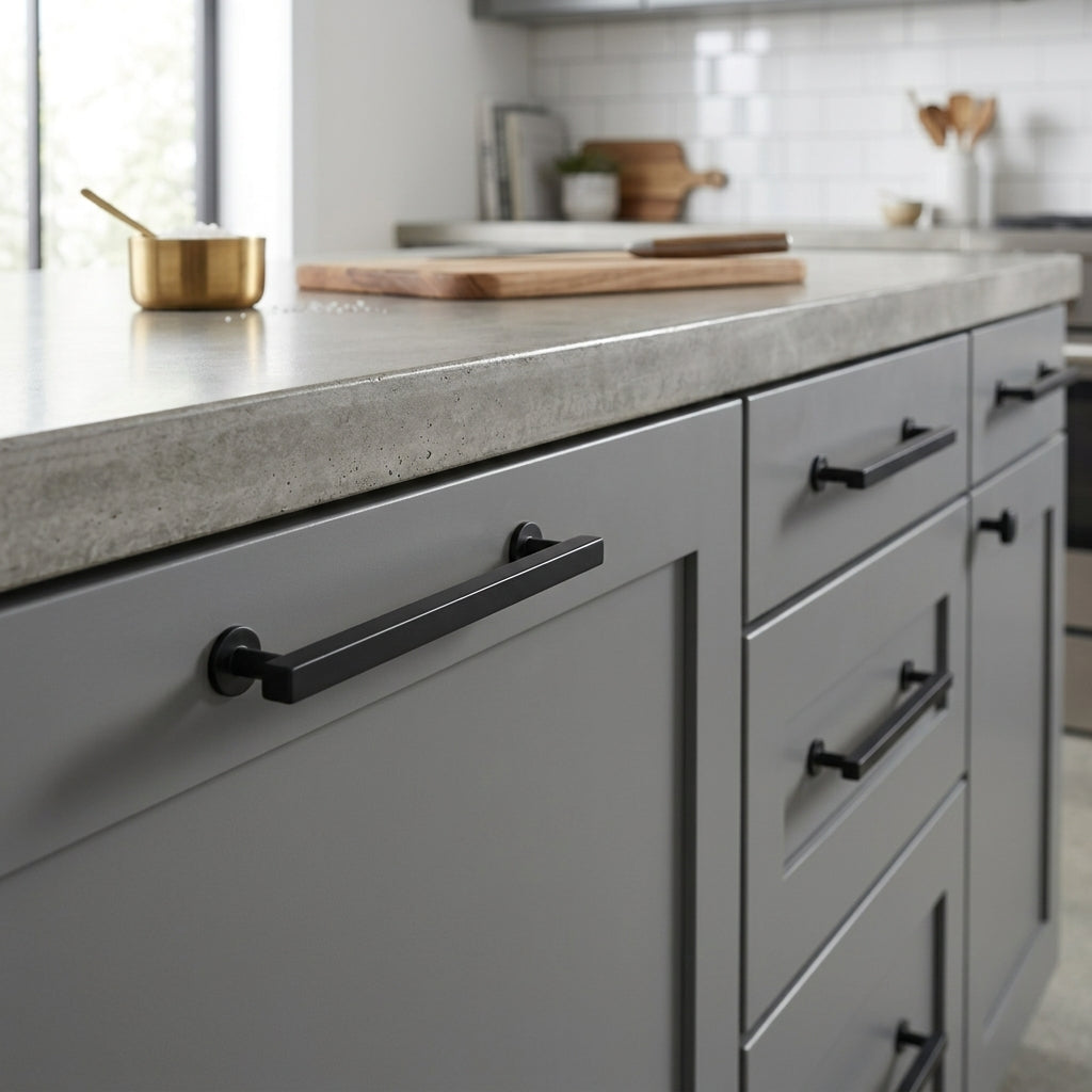 Square T-Bar Cupboard Pull Handle