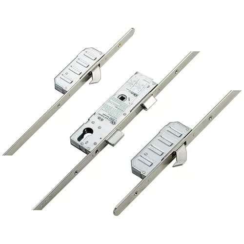Cobra Latch Deadbolt 2 Hooks Multipoint Door Lock - 20mm Faceplate