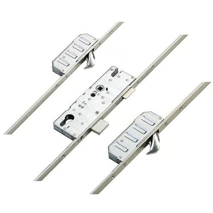 Latch Deadbolt 2 Hooks 16mm Flat Faceplate Lift Lever Multipoint Door Lock