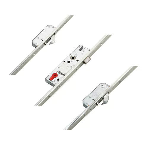 AV2 Latch Only 2 Hooks Multipoint Door Lock - Autolocking