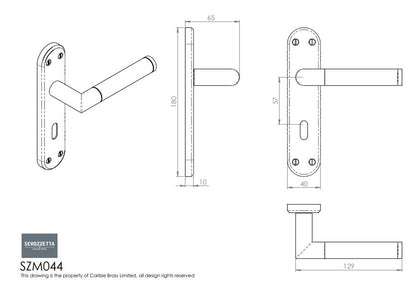 Scope Lever on Backplate