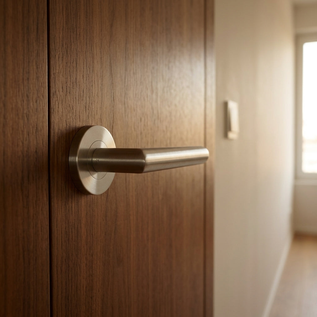 19mm Dia. Grade 4 Mitred Safety Lever on Round Rose