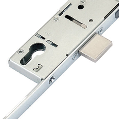 Latch Deadbolt 2 Hooks 2 Rollers Split Spindle Multipoint Door Lock - Option 2 (top hook to spindle = 730mm)