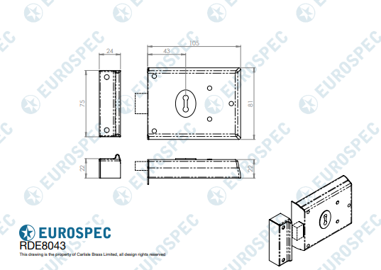 RDE8043 Rim Deadlock