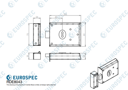 RDE8043 Rim Deadlock