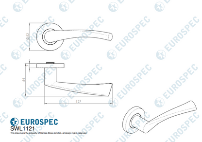 SWL Breeze Lever on Rose