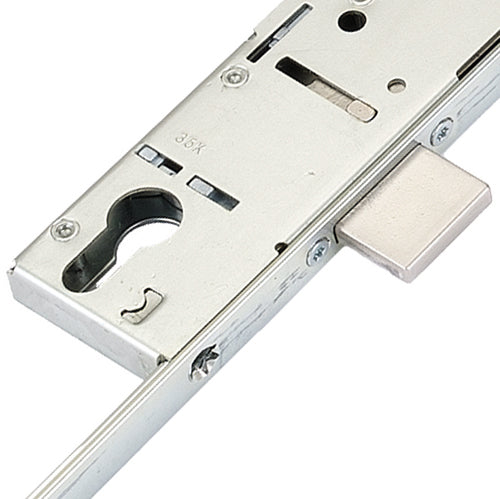 Latch Deadbolt 2 Small Hooks Split Spindle Multipoint Door Lock - Option 2 (top hook to spindle = 730mm)