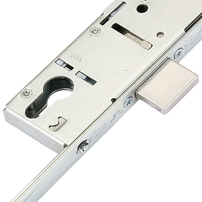 Latch Deadbolt 2 Small Hooks Split Spindle Multipoint Door Lock - Option 2 (top hook to spindle = 730mm)