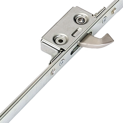 Latch Deadbolt 2 Small Hooks Split Spindle Multipoint Door Lock - Option 2 (top hook to spindle = 730mm)