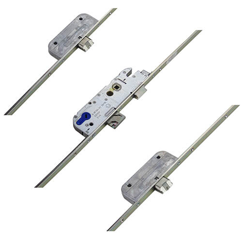 Secury A2 Latch 3 Deadbolts Auto Locking Multipoint Door Lock (top deadbolt to spindle = 700mm)
