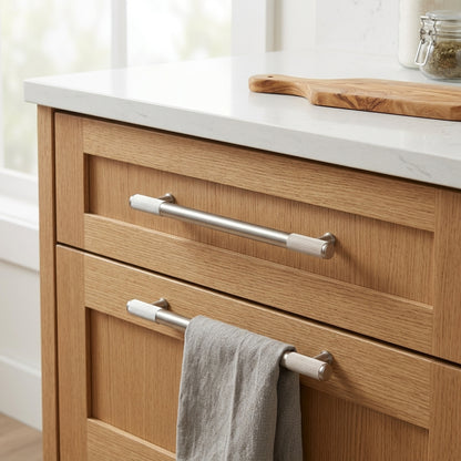 Washington Reeded End Cabinet Pull