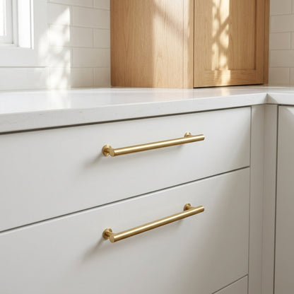Round T-Bar Cupboard Pull Handle