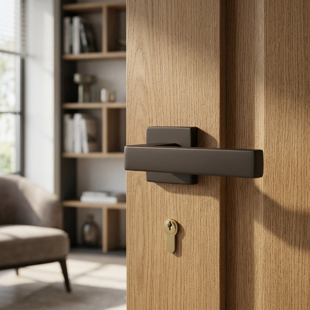 Techna Lever on Square Rose