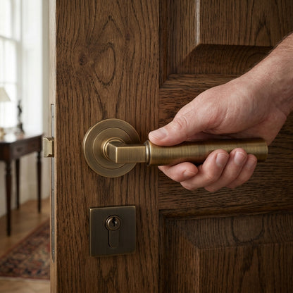 Amiata Lever On Round Rose