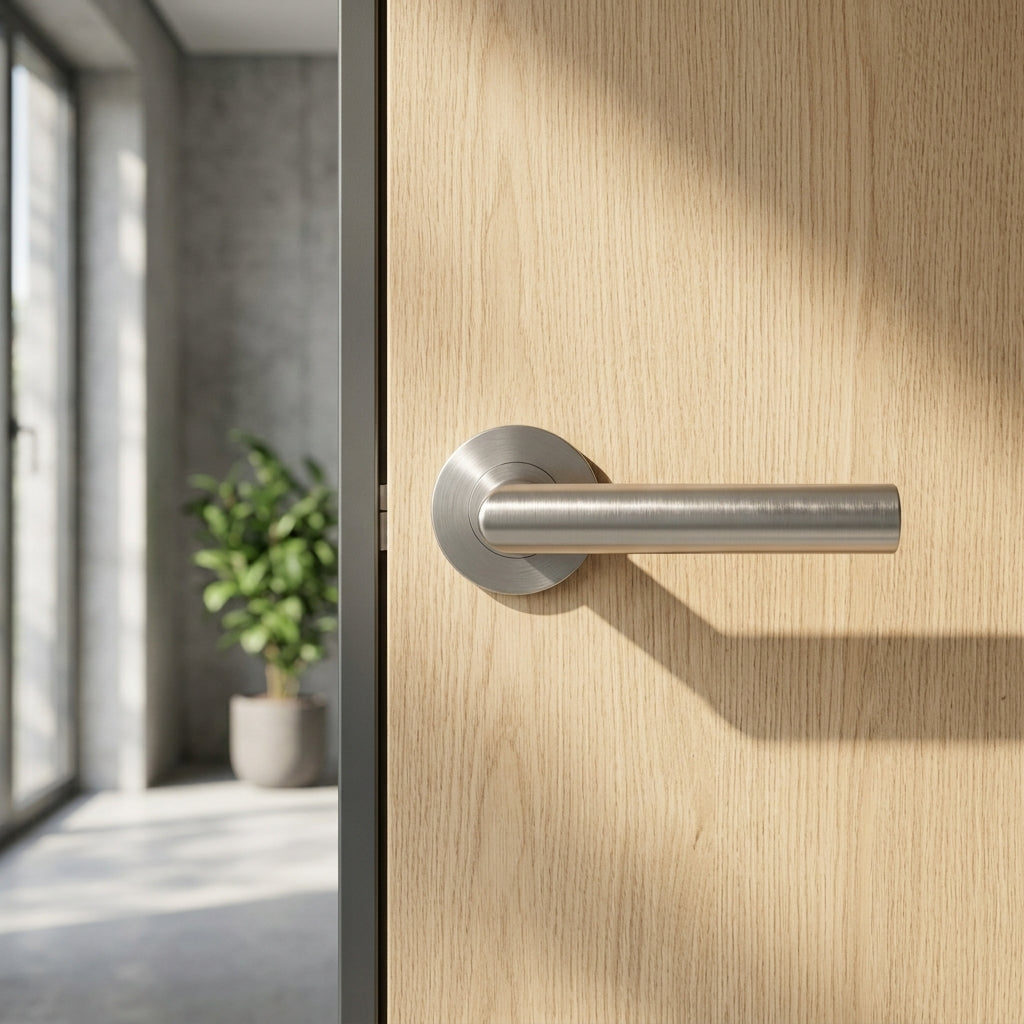 Treviri Lever on 6mm Slim Fit Sprung Rose