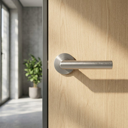 Treviri Lever on 6mm Slim Fit Sprung Rose