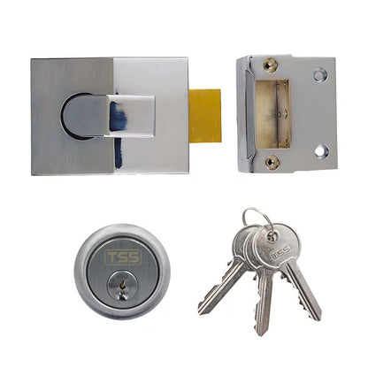 5 Pin Modern Deadbolt Rim Nightlatch