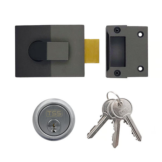 5 Pin Modern Deadbolt Rim Nightlatch