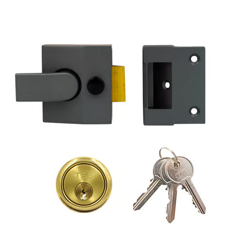 5 Pin Modern Deadlocking Nightlatch 40mm
