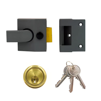 5 Pin Modern Deadlocking Nightlatch 40mm