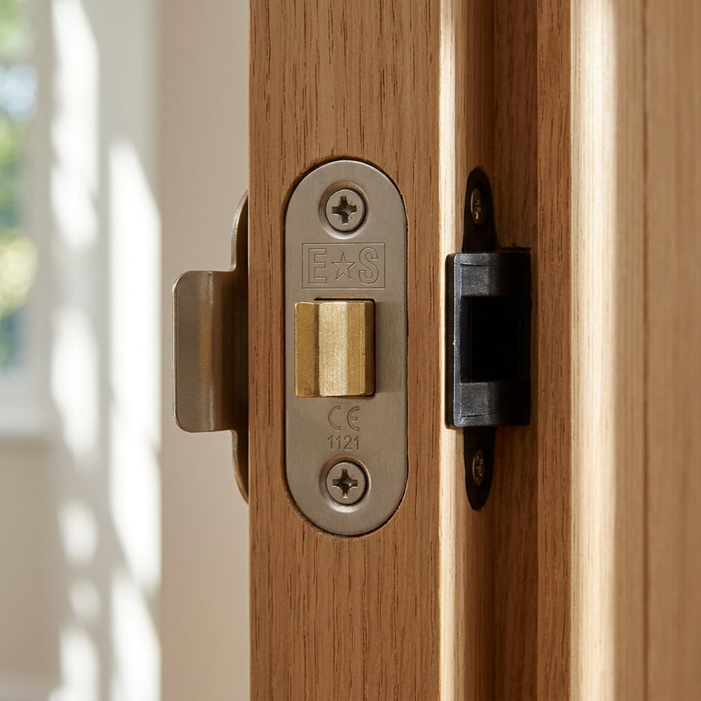 Bolt Through Tubular Latch