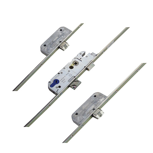 A2 Latch 3 Deadbolts Auto Locking Multipoint Door Lock (top deadbolt to spindle = 730mm)