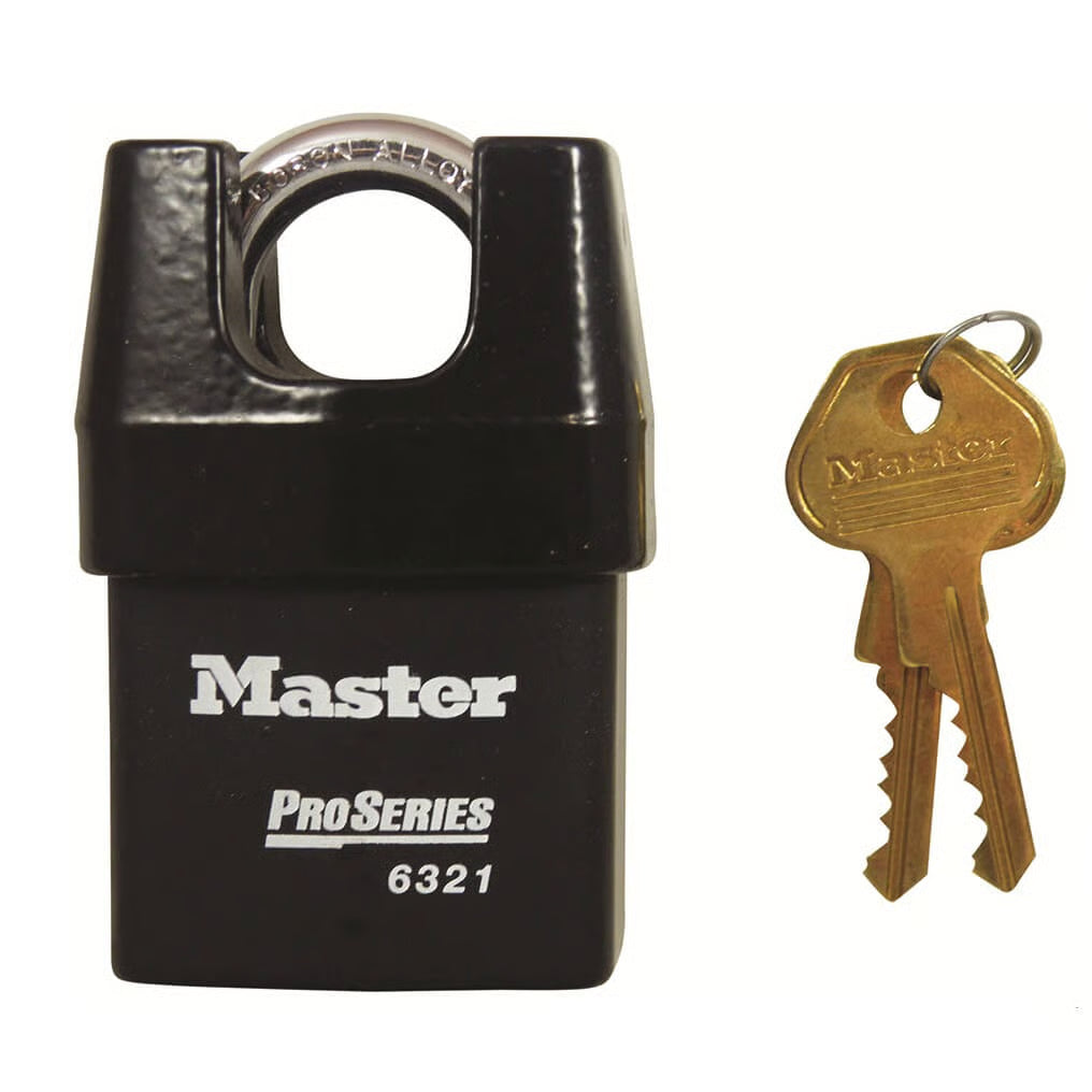 Hi-Security 54mm Padlock - Closed Shackle