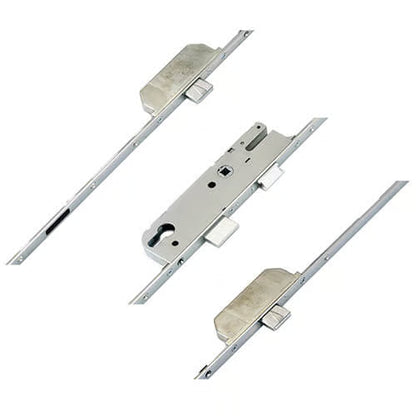 Latch 3 Deadbolts Lift Lever Multipoint Door Lock - Option 2 (top deadbolt to spindle = 730mm)