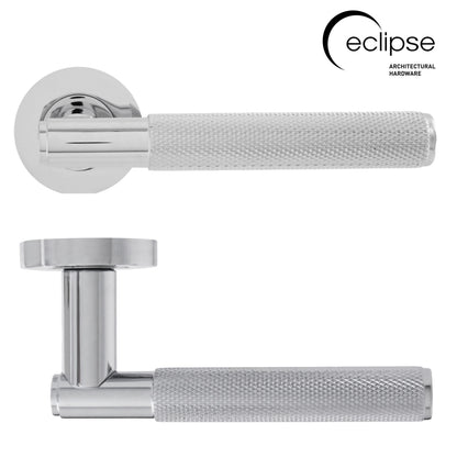 Knurled lever on rose ( Finishes)
