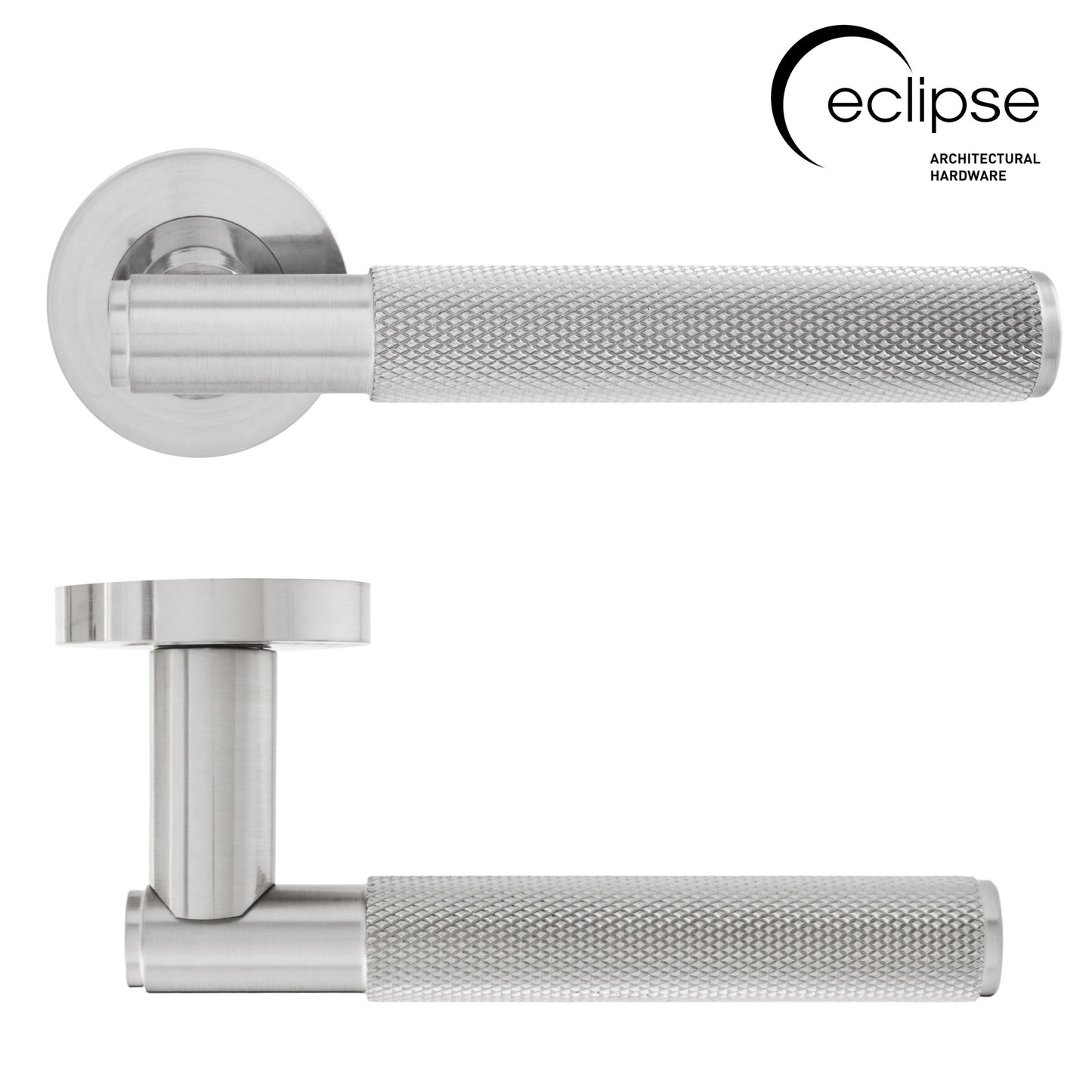 Knurled lever on rose ( Finishes)