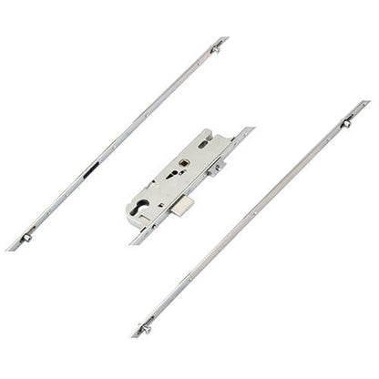 Europa Latch Deadbolt 2 Rollers 2 Mushrooms Split Spindle Multipoint Door Lock