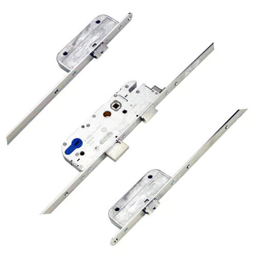 Secury A2 Latch 3 Deadbolts Auto Locking Multipoint Door Lock (top deadbolt to spindle = 800mm)