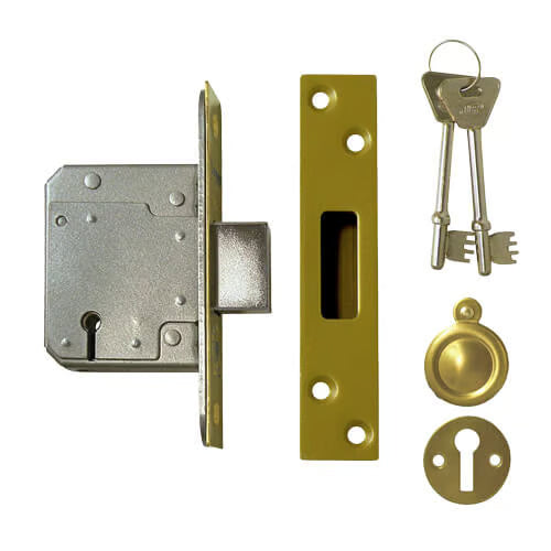 641/761 Value British Standard 5 Lever Mortice Deadlock