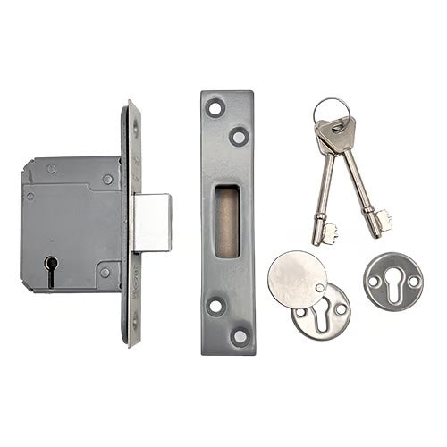 641/761 Value British Standard 5 Lever Mortice Deadlock
