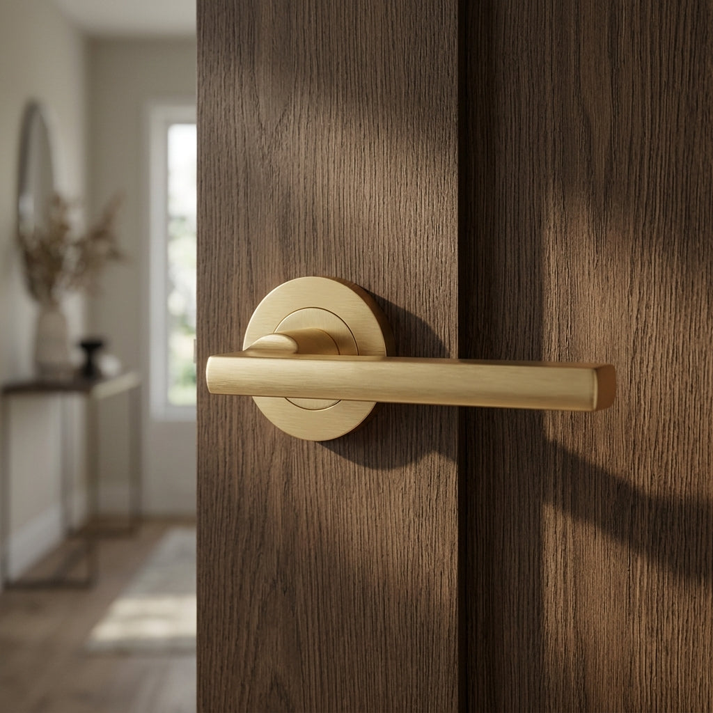Trentino Lever On Round Rose