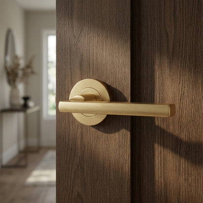 Trentino Lever On Round Rose