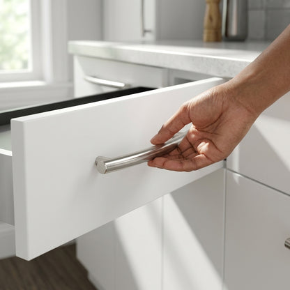 Curved T Pull Handle