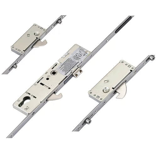 Latch 3 Hooks 4 Rollers Split Spindle Multipoint Door Lock